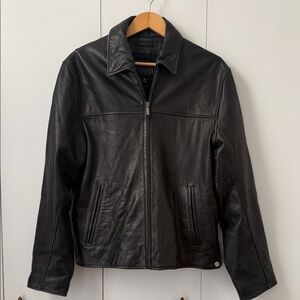 Vintage Wilsons Leather Classic Black Jacket